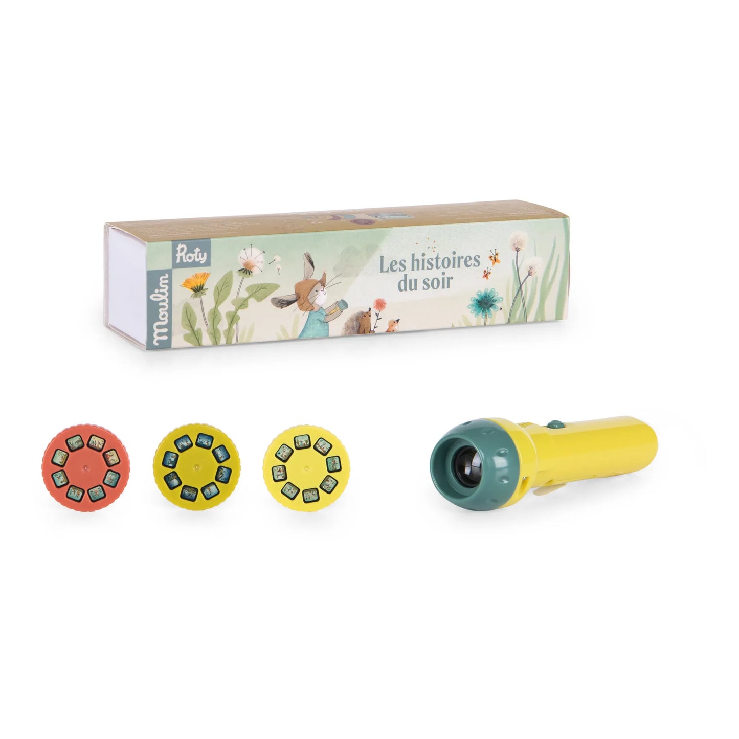 Lanterna Projetora de Histórias - Os Três Coelhinhos