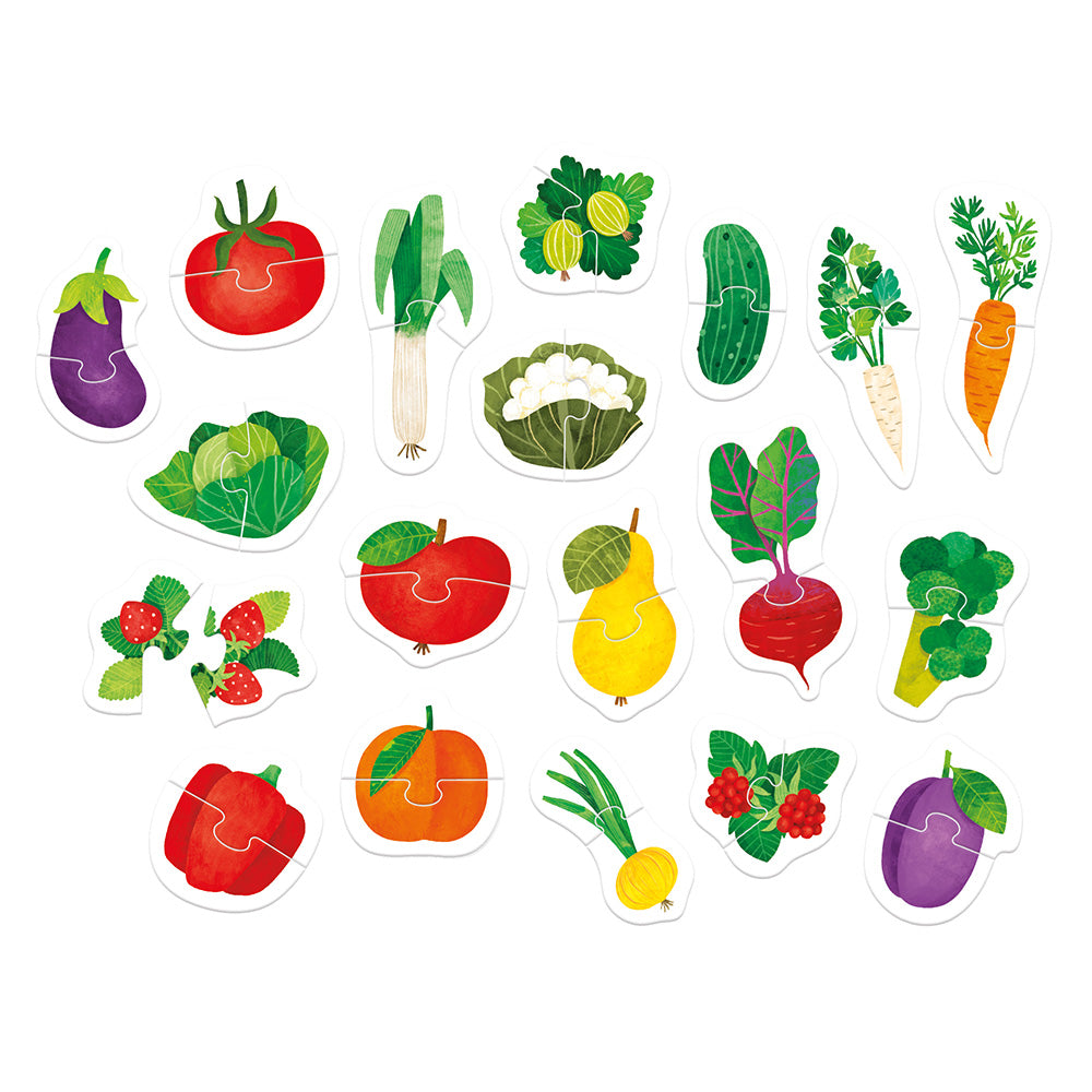Primeiro Puzzle - Frutas e Vegetais
