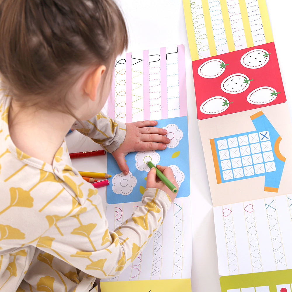 Looong Coloring Book - Linhas - Intermédio