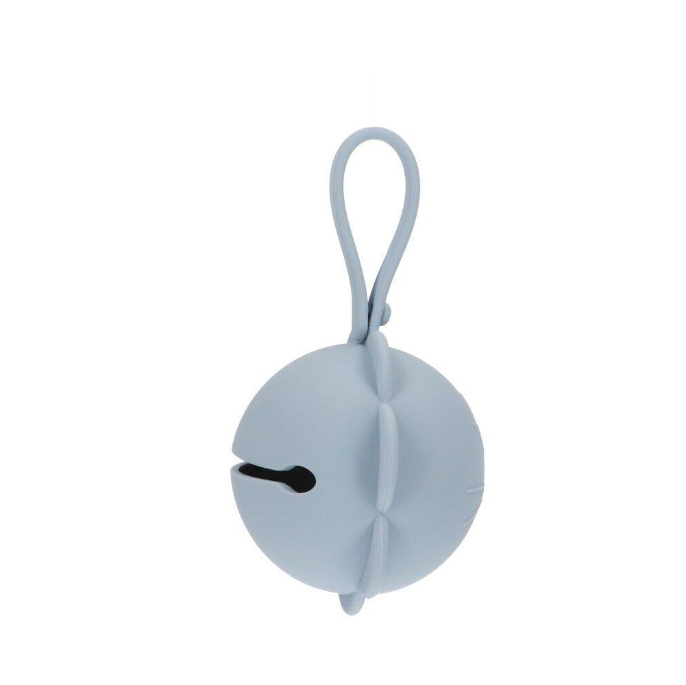 Porta-Chupetas Silicone - Flor Azul