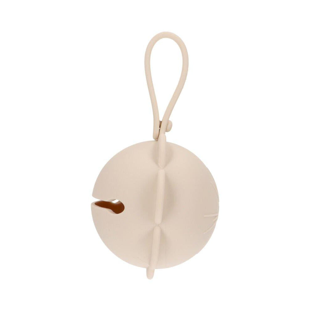 Porta-Chupetas Silicone - Flor Ivory