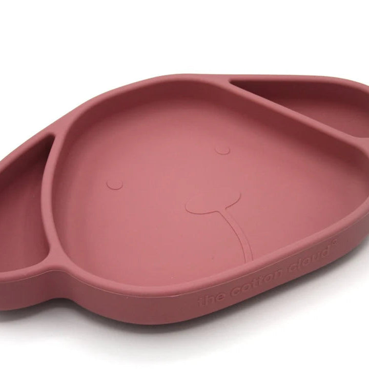 Prato com Sucção - Milo Rosa