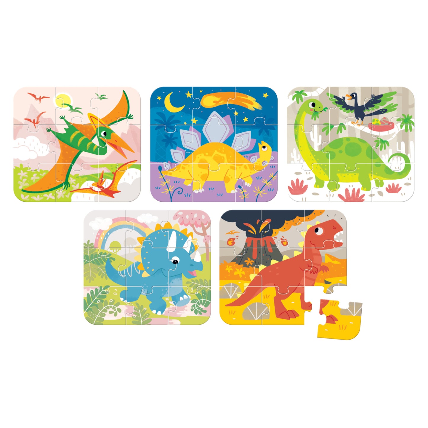 On-The-Go Puzzles - Dinossauros