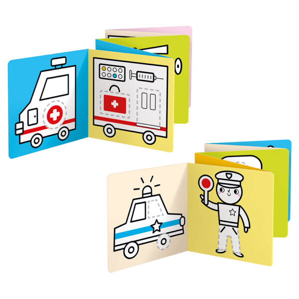 Looong Coloring Book - Veículos em Trabalho