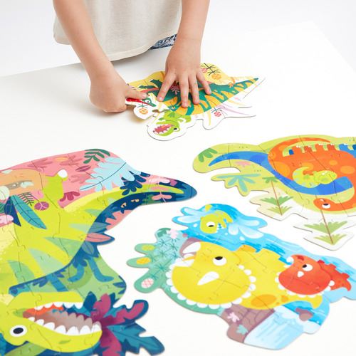 Puzzle Evolutivos Hands at Play: Dinossauros