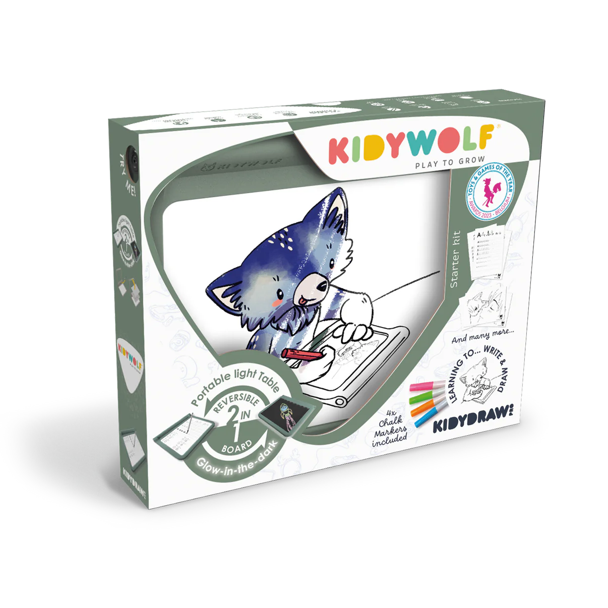 KidyDraw Pro - Tablet de Desenho Luminoso