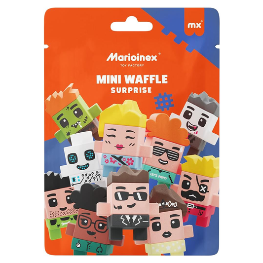Mini Waffle Surpresa: Figura Misteriosa