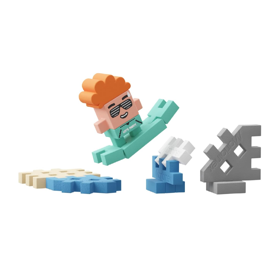 Mini Waffle Surpresa: Figura Misteriosa