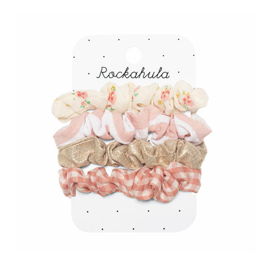 Conjunto Scrunchie Rosa