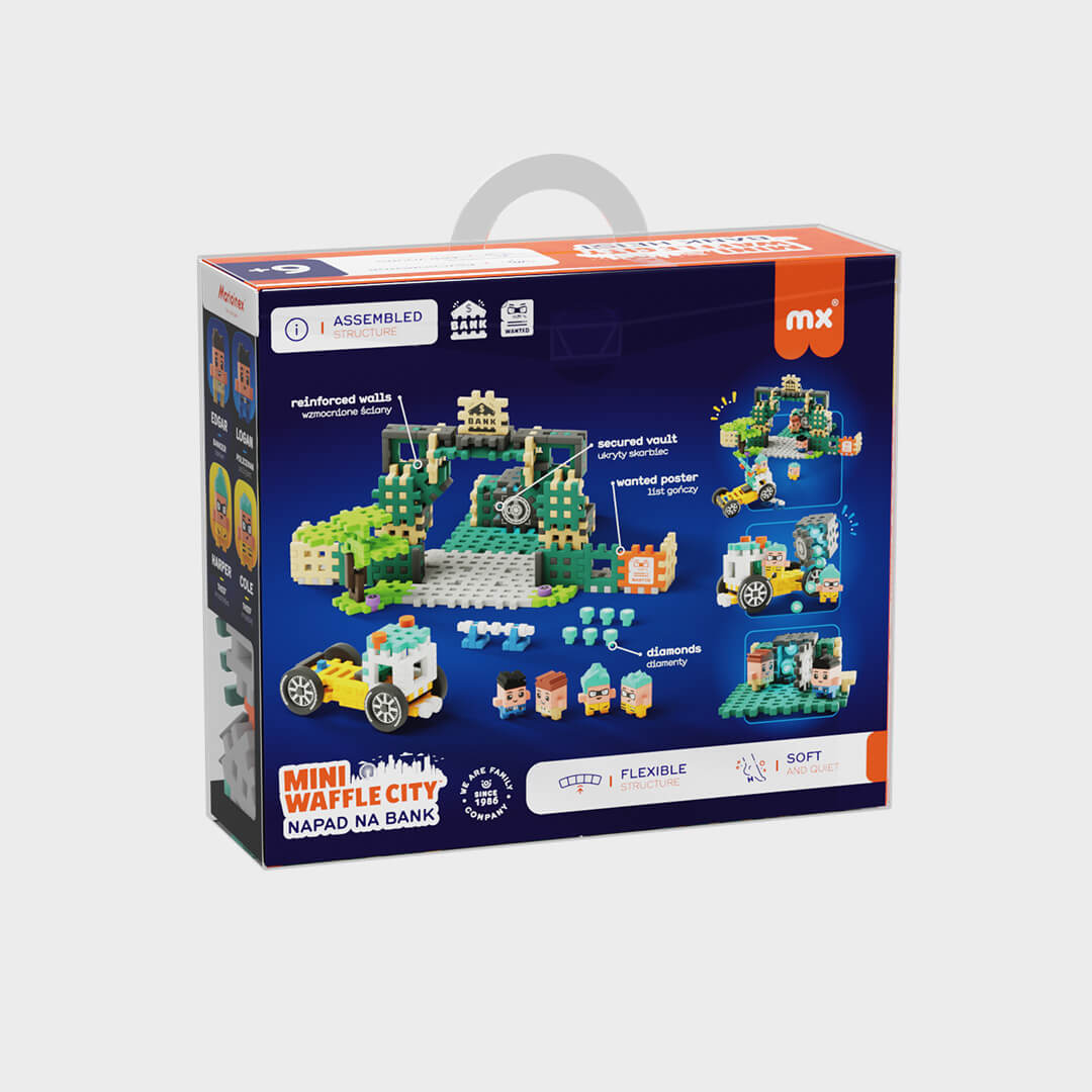 Mini Waffle City - Assalto ao Banco