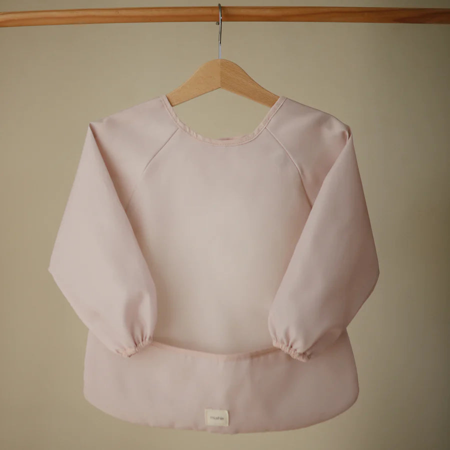 Babete de Manga Comprida - Blush