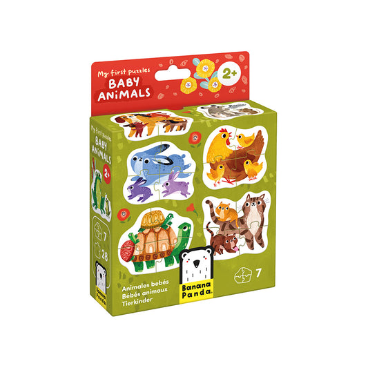 Primeiro Puzzle - Animais Bebés