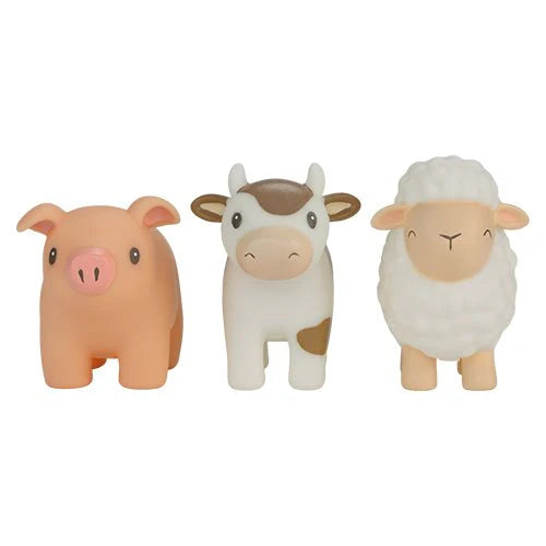 Set 3 Animais de Banho - Little Farm
