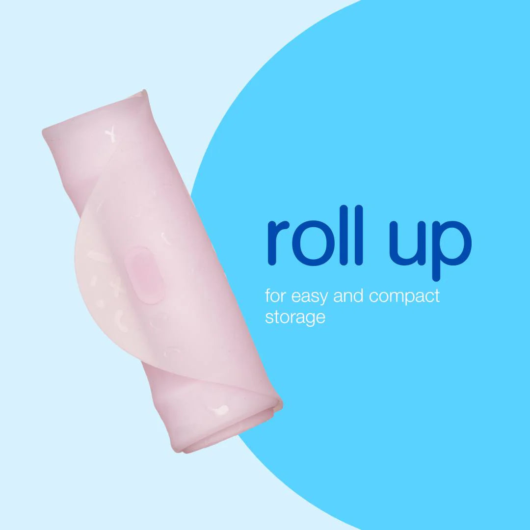Lancheira de Silicone - Rosa