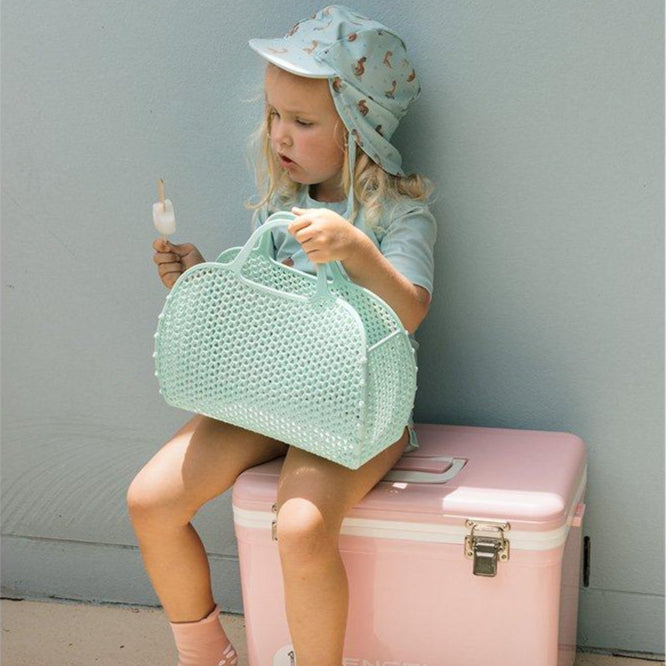 Bolsa Retro Vintage - Sea Green
