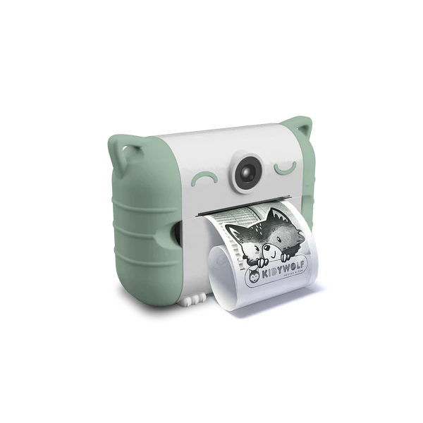 KidyPrint - Máquina Fotográfica com Impressão - Verde