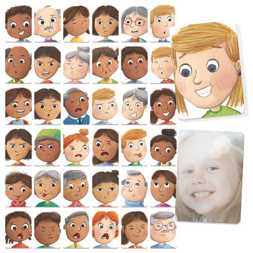 Flashcards Caretas ao Espelho