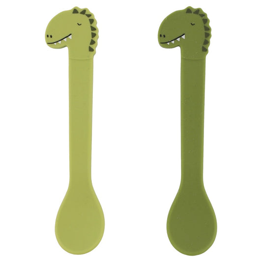 Pack 2 Colheres de Silicone - Mr Dino