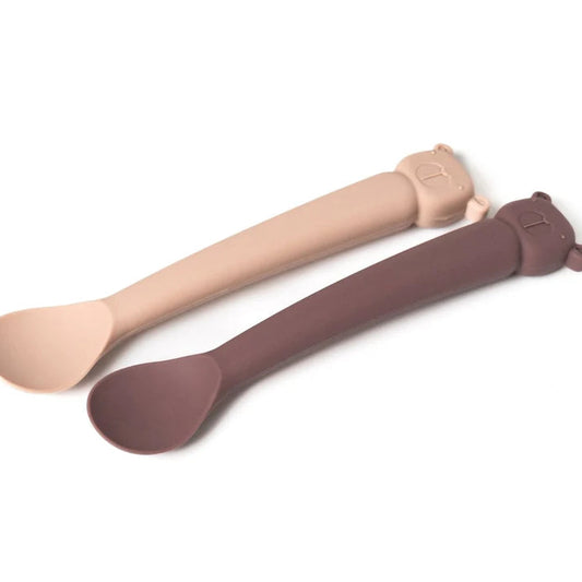 Set Colheres de Silicone - Plum / Blush