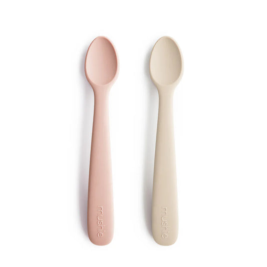 Pack 2 Colheres Silicone - Blush / Sand