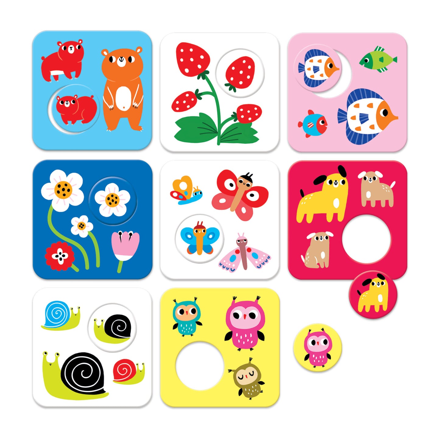 Puzzles de Alto Contraste - Fase 2