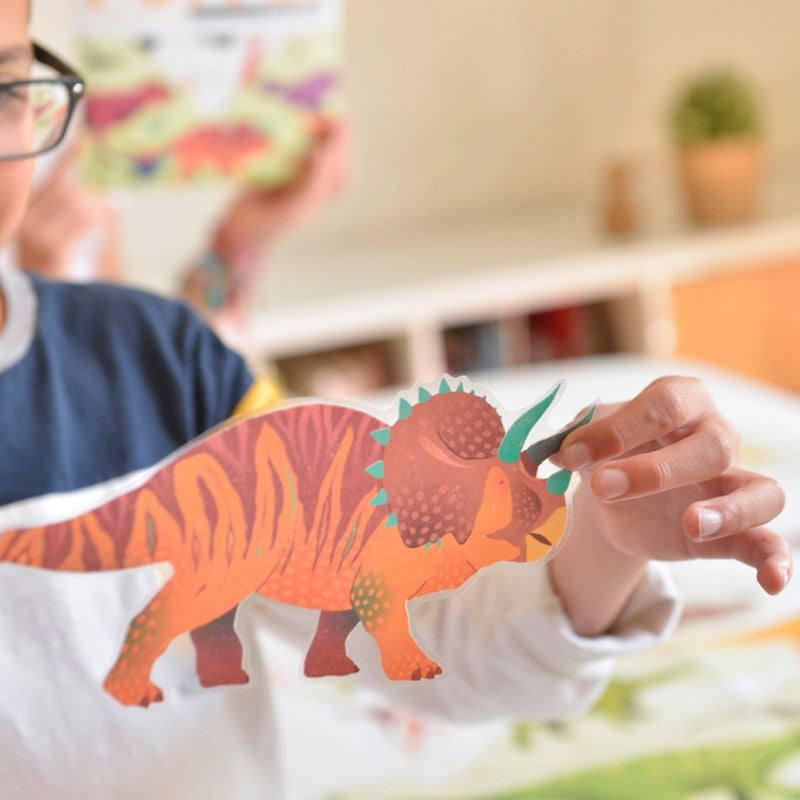 Descobre os Dinossauros – Autocolantes Reposicionáveis