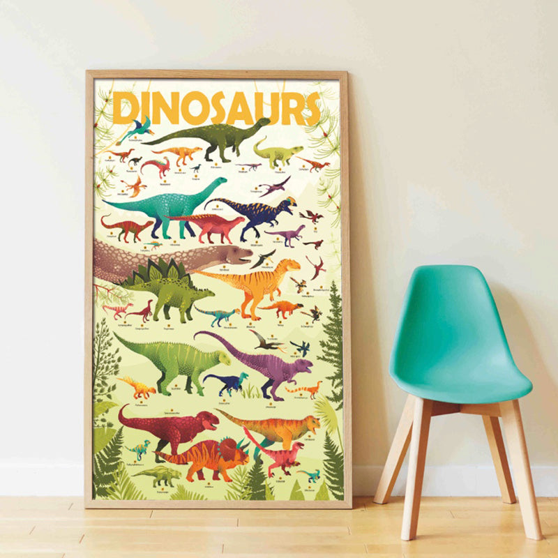 Descobre os Dinossauros – Autocolantes Reposicionáveis