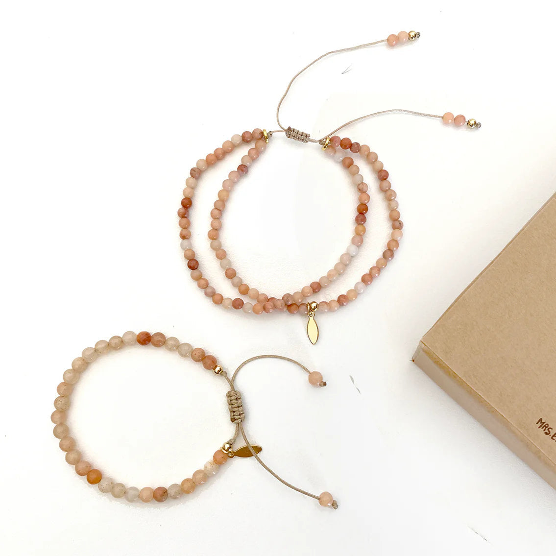 Pulseira Me and Mom - Red Aventurine