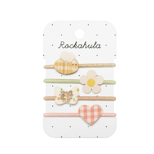 Conjunto 4 Elásticos de Cabelo - Natureza