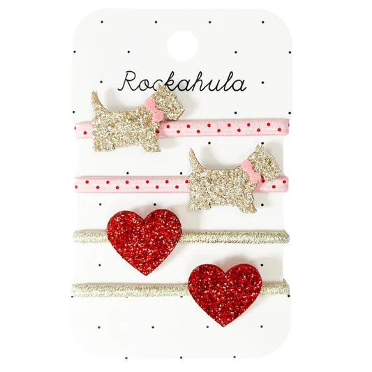 Conjunto de Elásticos Cão Scottie