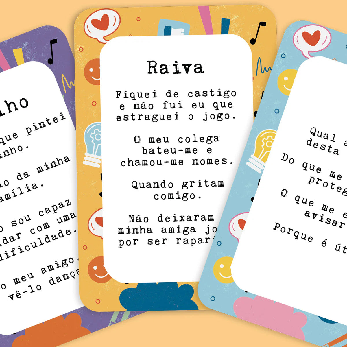 Happy Gang - Flashcards - Vamos Falar de Emoções