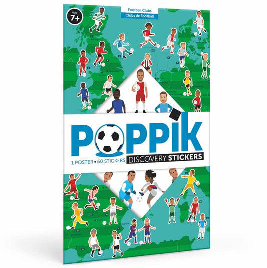 Descobre o Futebol – Autocolantes Reposicionáveis