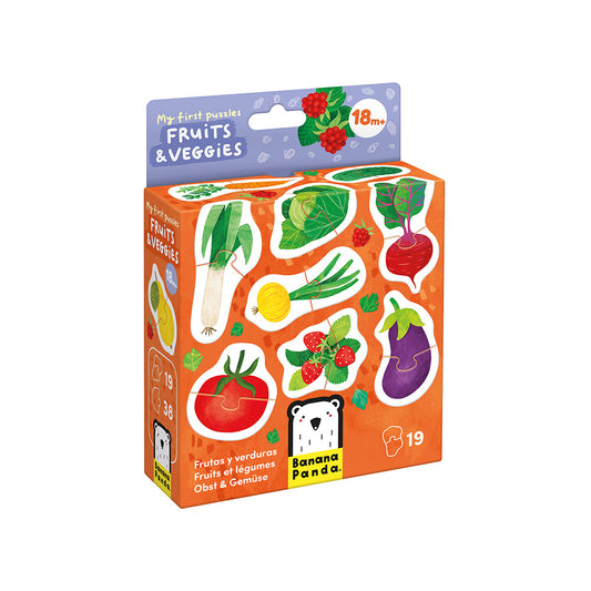 Primeiro Puzzle - Frutas e Vegetais