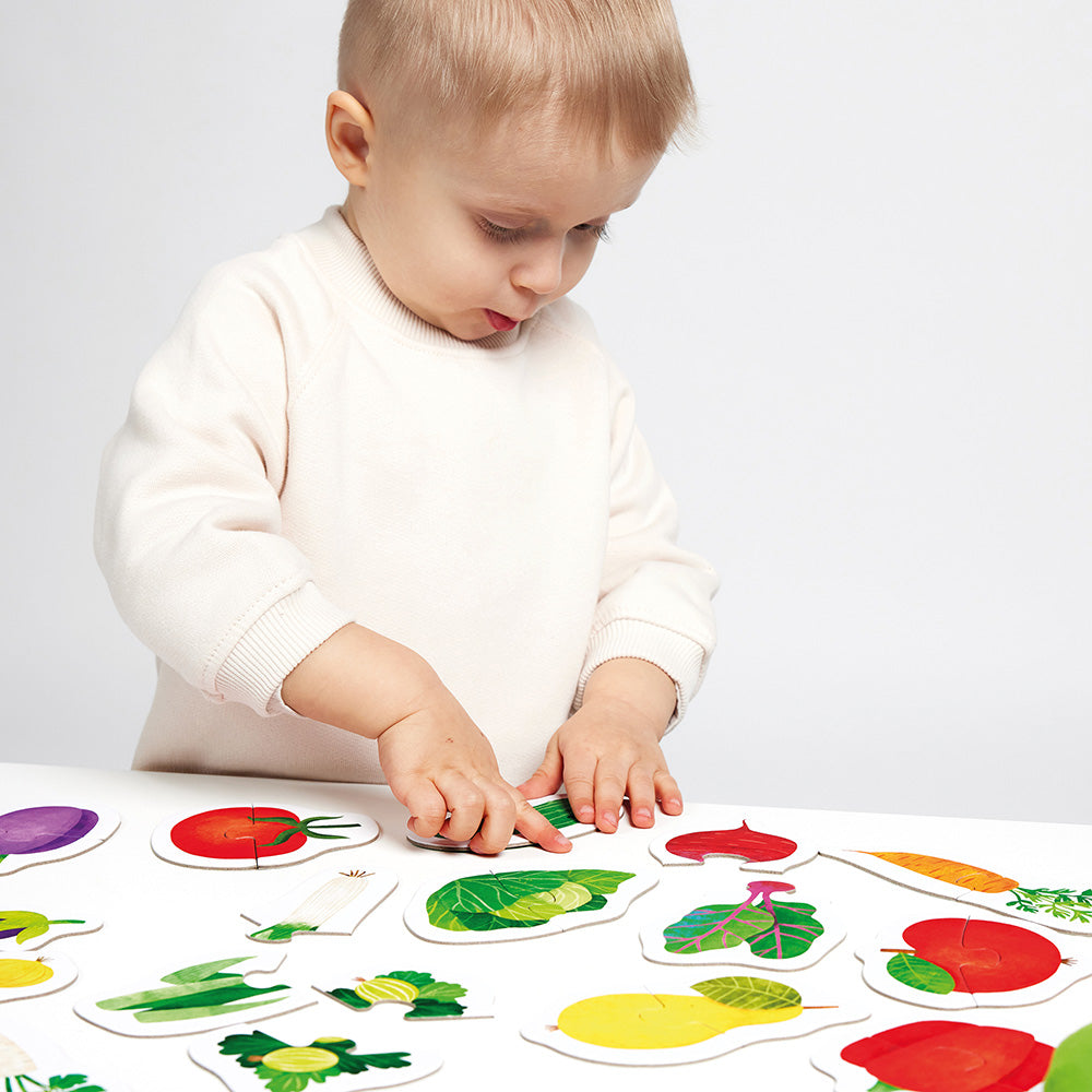 Primeiro Puzzle - Frutas e Vegetais