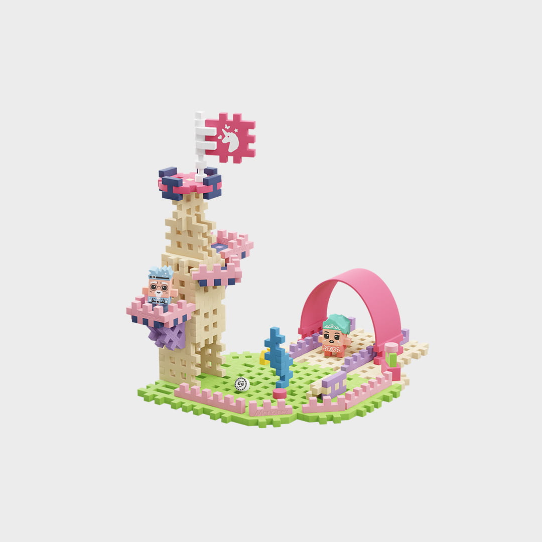 Mini Waffle Princesas - A Torre Mágica