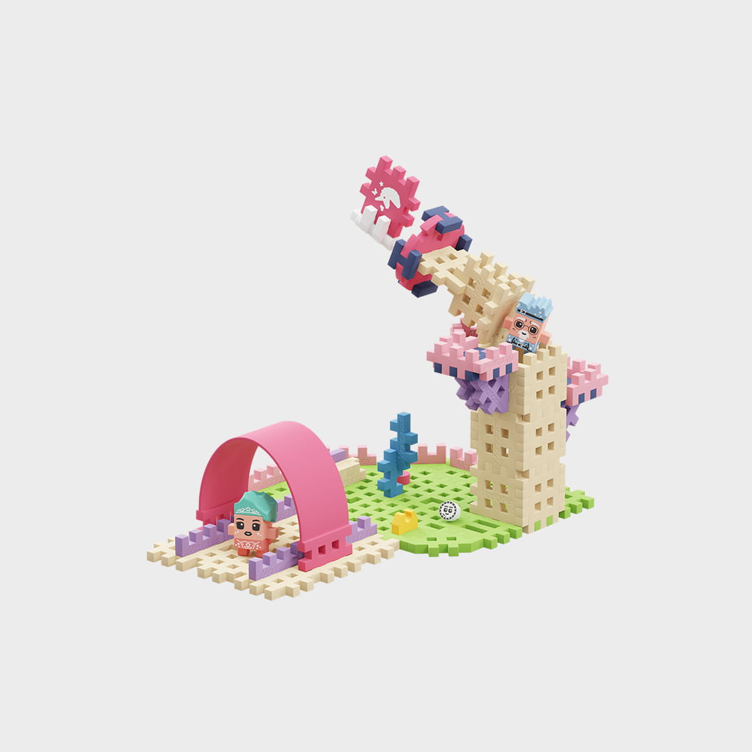 Mini Waffle Princesas - A Torre Mágica