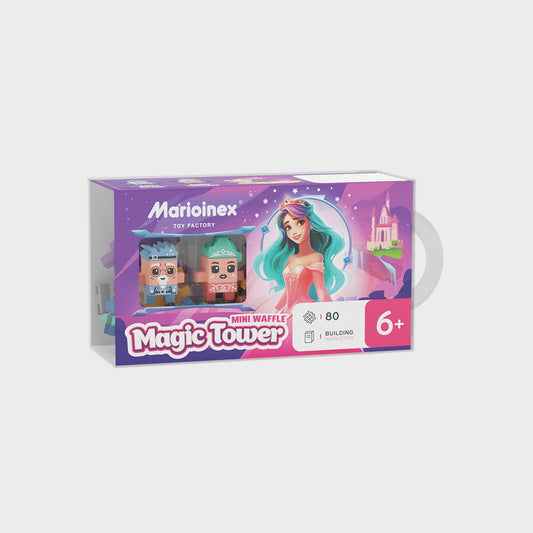 Mini Waffle Princesas - A Torre Mágica