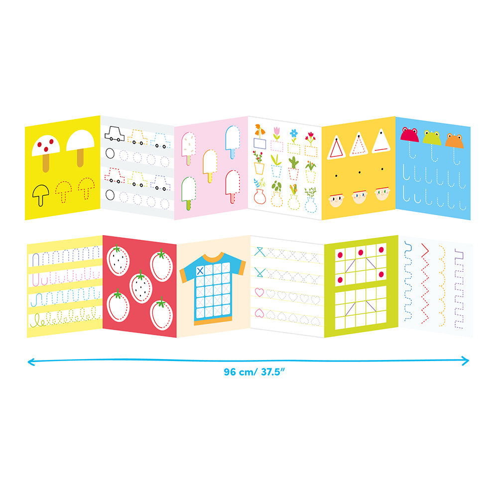 Looong Coloring Book - Linhas - Intermédio