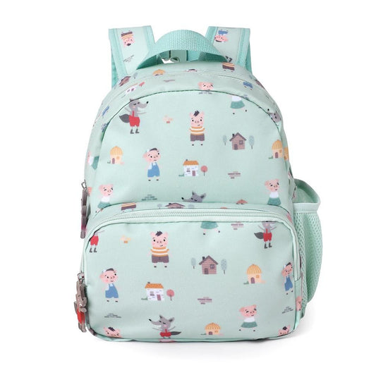 Mochila Pré-Escolar - Os Três Porquinhos