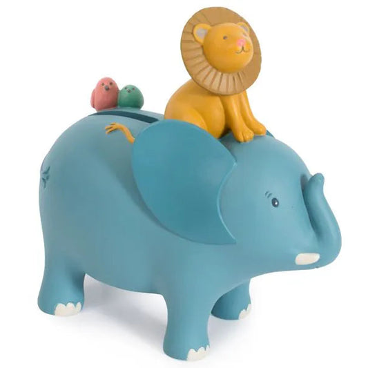 Mealheiro - Leão em Cima de um Elefante