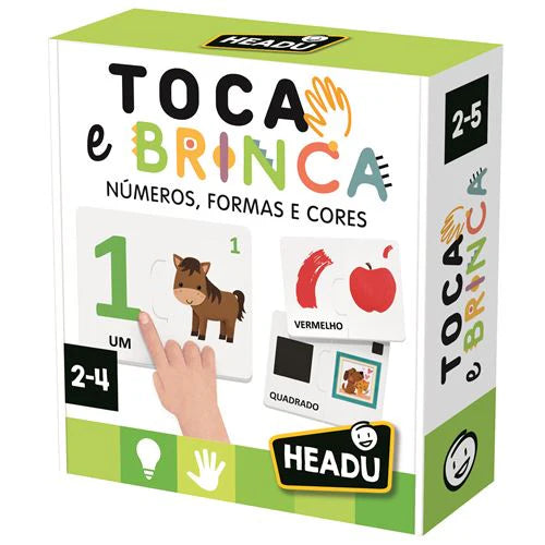 Toca e Brinca - Números, Formas e Cores
