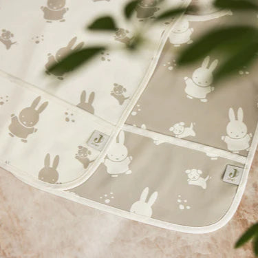 Pack 2 Babetes Waterproof - Miffy&Snuffy Olive Green