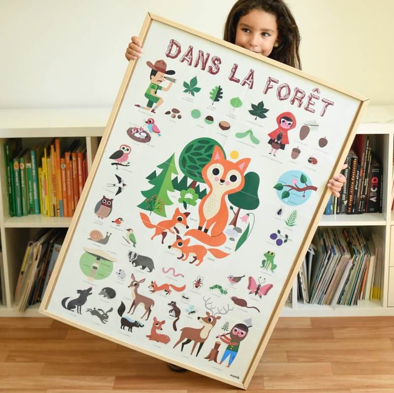 Descobre a Floresta – Autocolantes Reposicionáveis