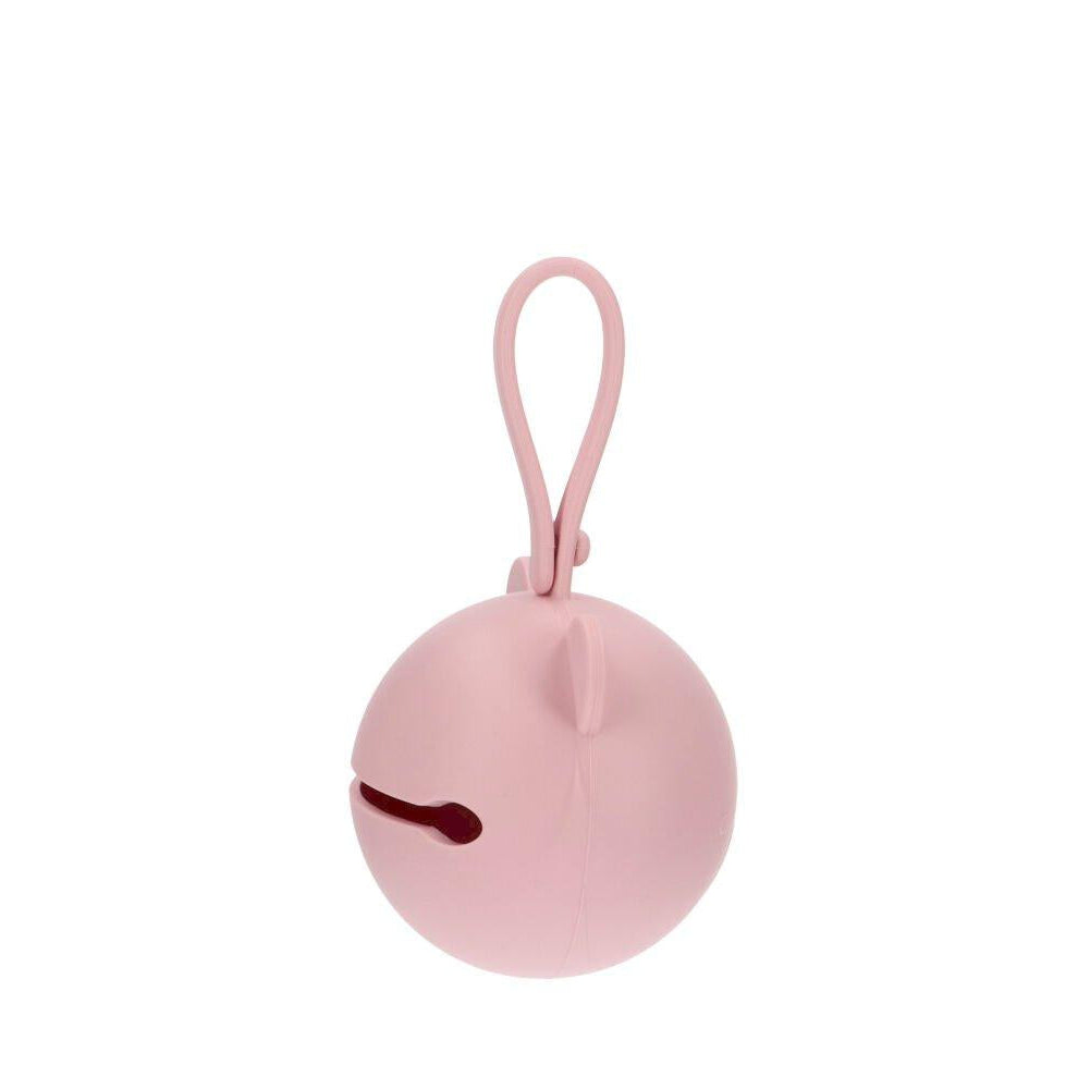 Porta-Chupetas Silicone - Urso Rosa