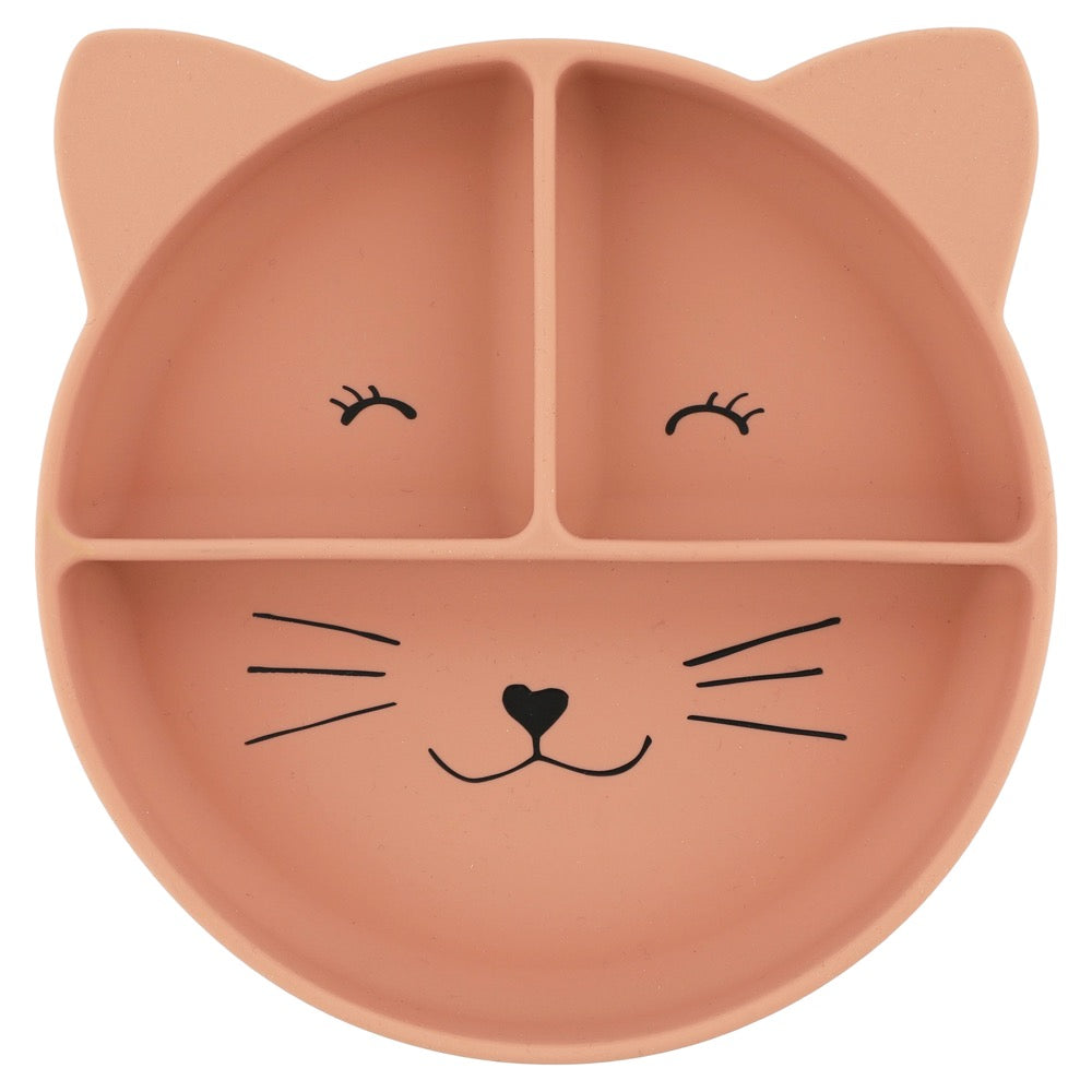 Prato de Silicone com Divisões - Mrs Cat