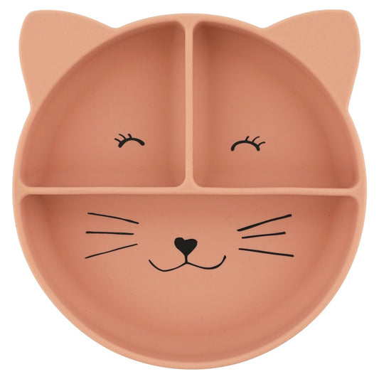 Prato de Silicone com Divisões - Mrs Cat