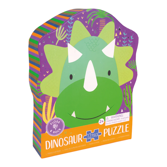 Floss & Rock – Puzzle 12 Peças - Dinosaur