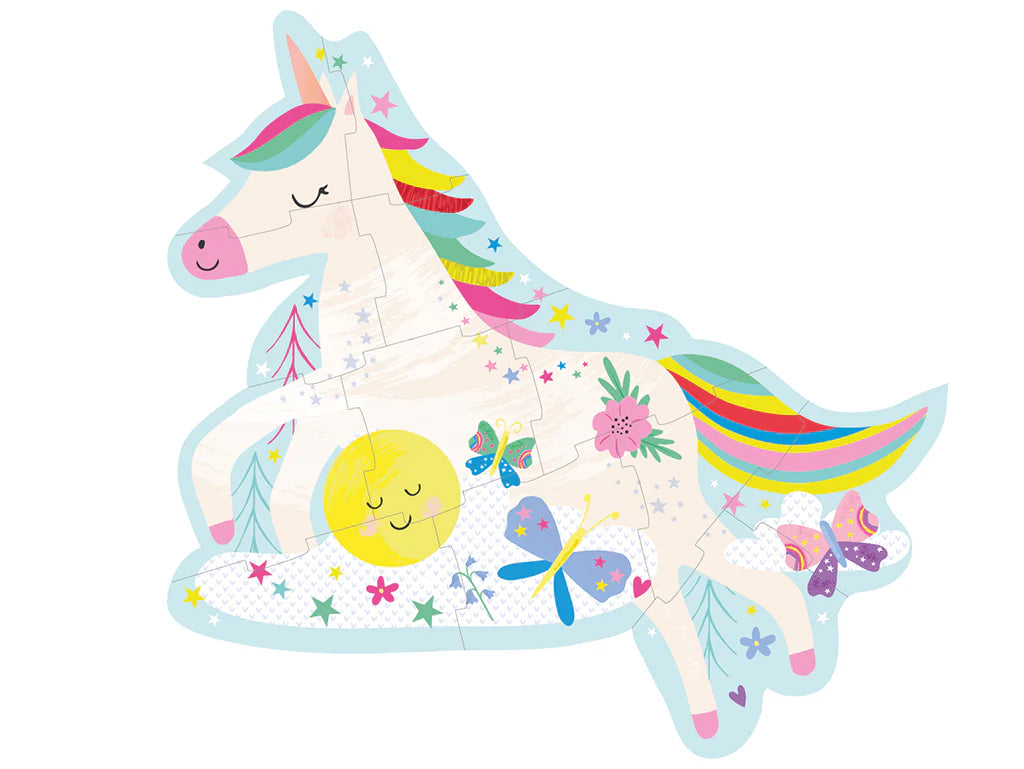 Floss & Rock – Puzzle 12 Peças - Unicorn
