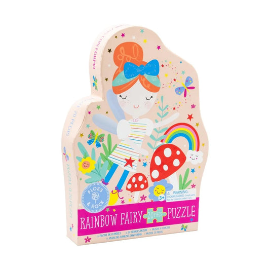 Floss & Rock – Puzzle 20 Peças - Rainbow Fairy
