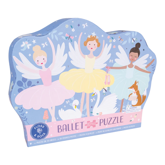 Floss & Rock – Puzzle 80 Peças - Ballet